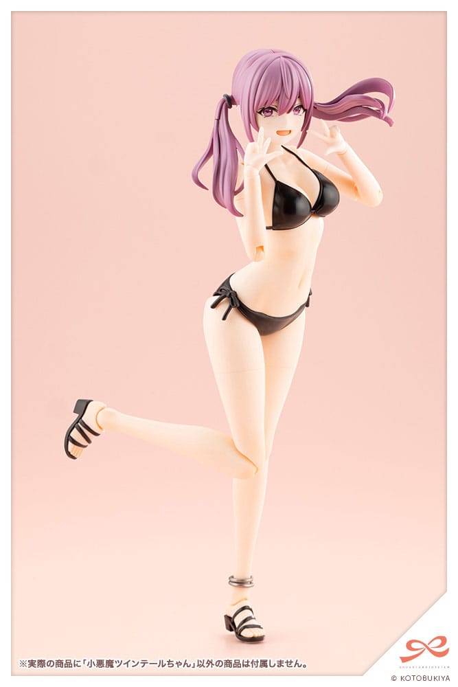 Sousai Shojo Teien Plastic Model Kit 1/10 Little Devil Twin Tails 15 cm Image 13