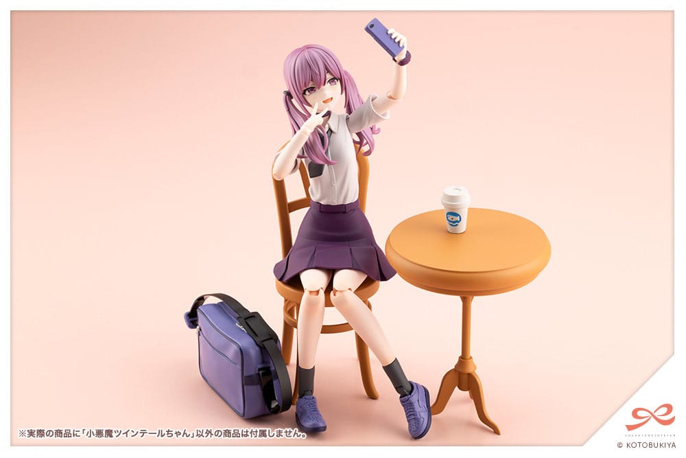 Sousai Shojo Teien Plastic Model Kit 1/10 Little Devil Twin Tails 15 cm Image 15