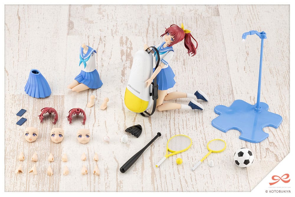 Sousai Shojo Teien Plastic Model Kit 1/10 Club Manager & Sporting Goods 15 cm Image 19