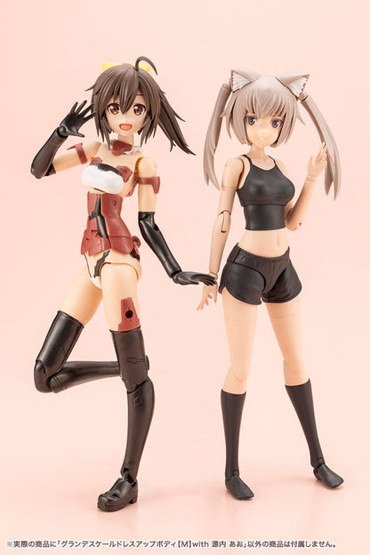 Sousai Shojo Teien Zubehör Set für Actionfiguren Grande Scale Dress Up Body Size M with Ao Gennai Image 12