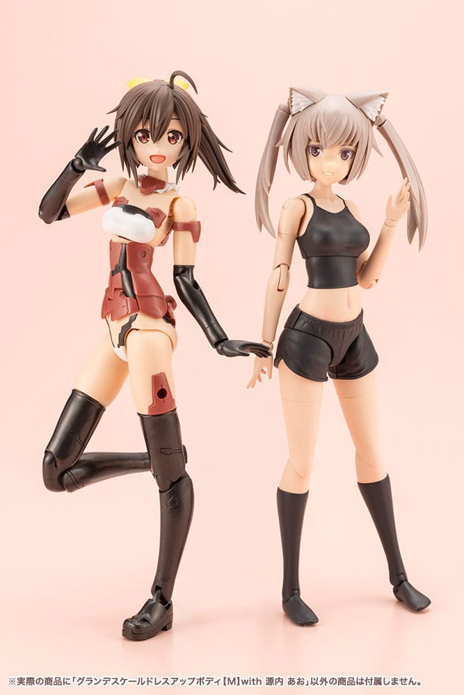 Sousai Shojo Teien Zubehör Set für Actionfiguren Grande Scale Dress Up Body Size M with Ao Gennai Image 12