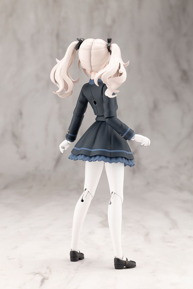 Sousai Shojo Teien Plastic Model Kit 1/10 Emma Koishikawa Nocturne with Honda AB12 Motocompo 14 cm Image 4