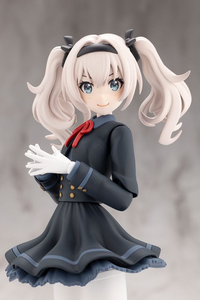 Sousai Shojo Teien Plastic Model Kit 1/10 Emma Koishikawa Nocturne with Honda AB12 Motocompo 14 cm Image 5