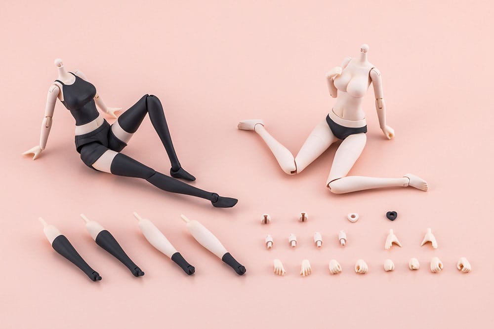 Sousai Shojo Teien Zubehör Set für Actionfiguren Dress Up Body Color C Ver. L Image 2