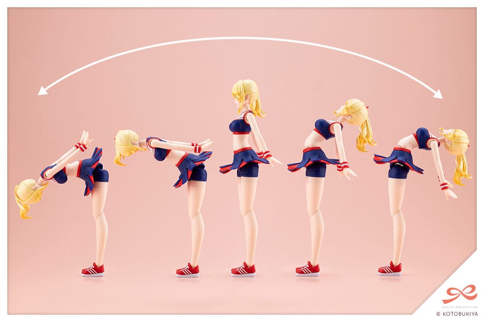 Sousai Shojo Teien Plastic Model Kit 1/10 Seira Ichijo Cheerleading Costume Dreaming Style Vitamin Yell Ver. 16 cm Image 10