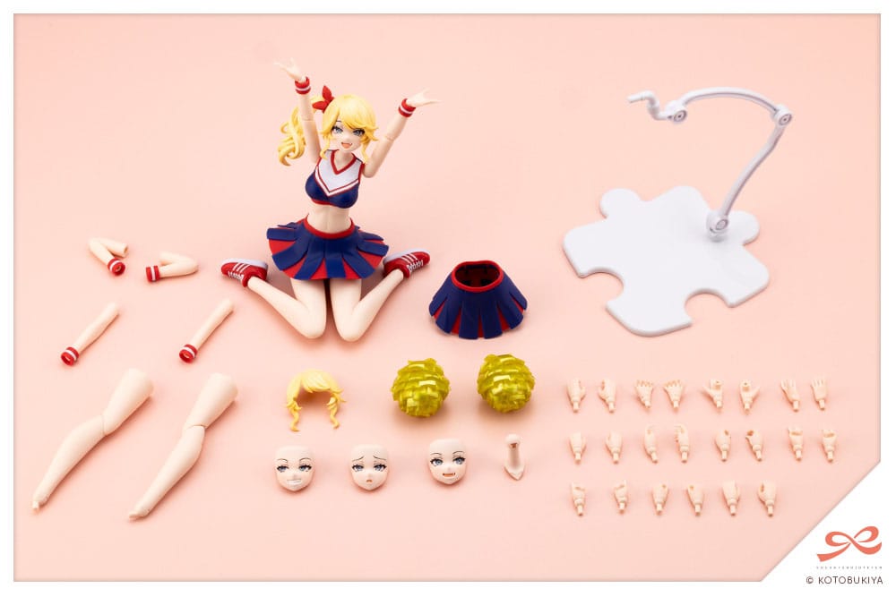 Sousai Shojo Teien Plastic Model Kit 1/10 Seira Ichijo Cheerleading Costume Dreaming Style Vitamin Yell Ver. 16 cm Image 11