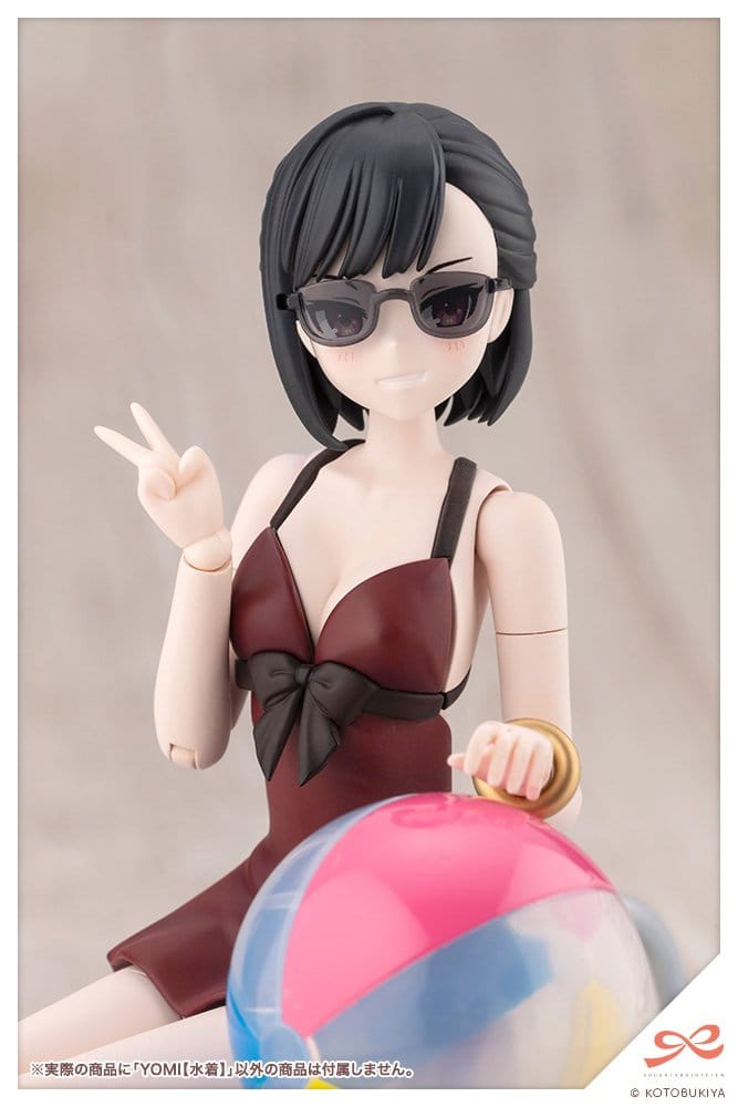Sousaishojoteien Plastic Model Kit 1/10 Yomi Swim Style 16 cm Image 8