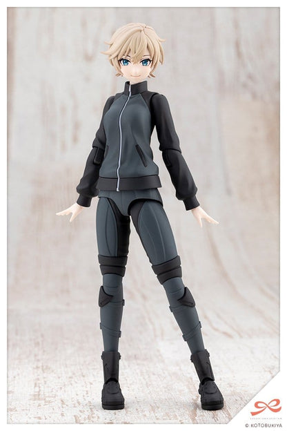 Sousai Shojo Teien Plastic Model Kit 1/10 Rui Saotome Touhou High School Tracksuit Dreaming Style Midnight Onyx 16 cm Image 7
