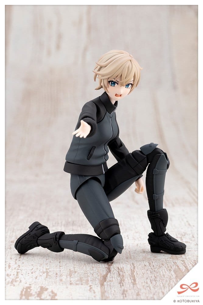 Sousai Shojo Teien Plastic Model Kit 1/10 Rui Saotome Touhou High School Tracksuit Dreaming Style Midnight Onyx 16 cm Image 8