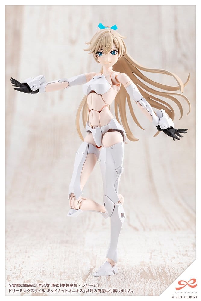 Sousai Shojo Teien Plastic Model Kit 1/10 Rui Saotome Touhou High School Tracksuit Dreaming Style Midnight Onyx 16 cm Image 19