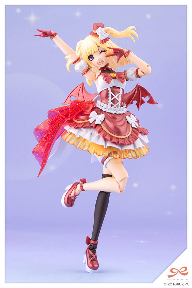 Sousai Shojo Teien Plastic Model Kit 1/10 Yue Kisaragi Diva Costume Dreaming Style Strawberry Moon 16 cm Image 4