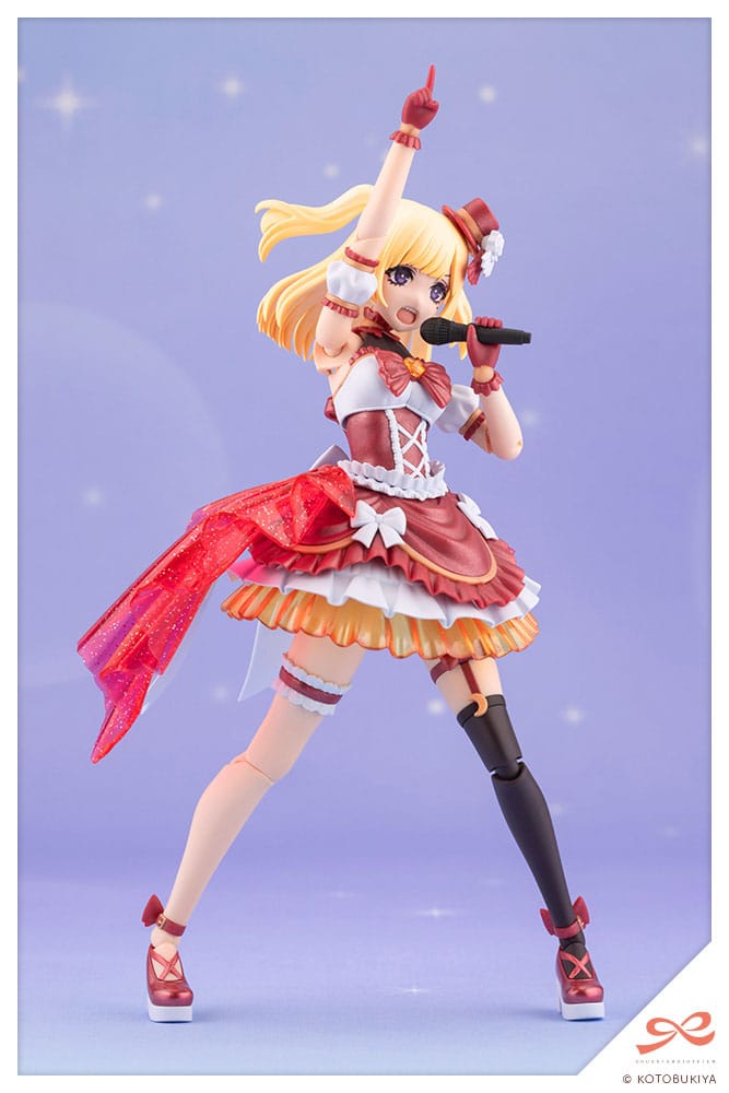 Sousai Shojo Teien Plastic Model Kit 1/10 Yue Kisaragi Diva Costume Dreaming Style Strawberry Moon 16 cm Image 7