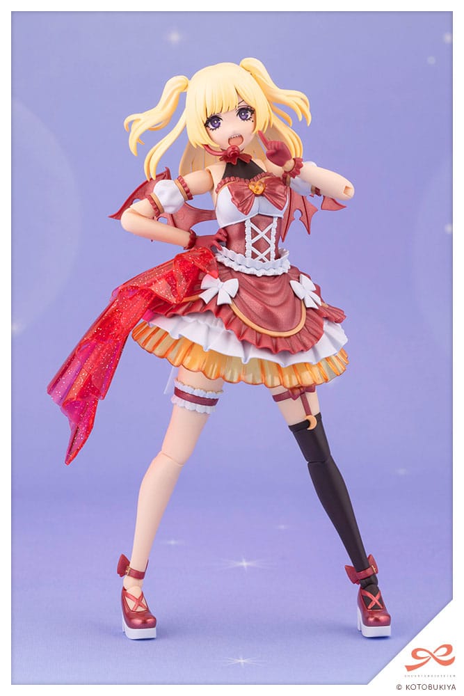 Sousai Shojo Teien Plastic Model Kit 1/10 Yue Kisaragi Diva Costume Dreaming Style Strawberry Moon 16 cm Image 8
