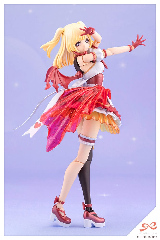 Sousai Shojo Teien Plastic Model Kit 1/10 Yue Kisaragi Diva Costume Dreaming Style Strawberry Moon 16 cm Image 9
