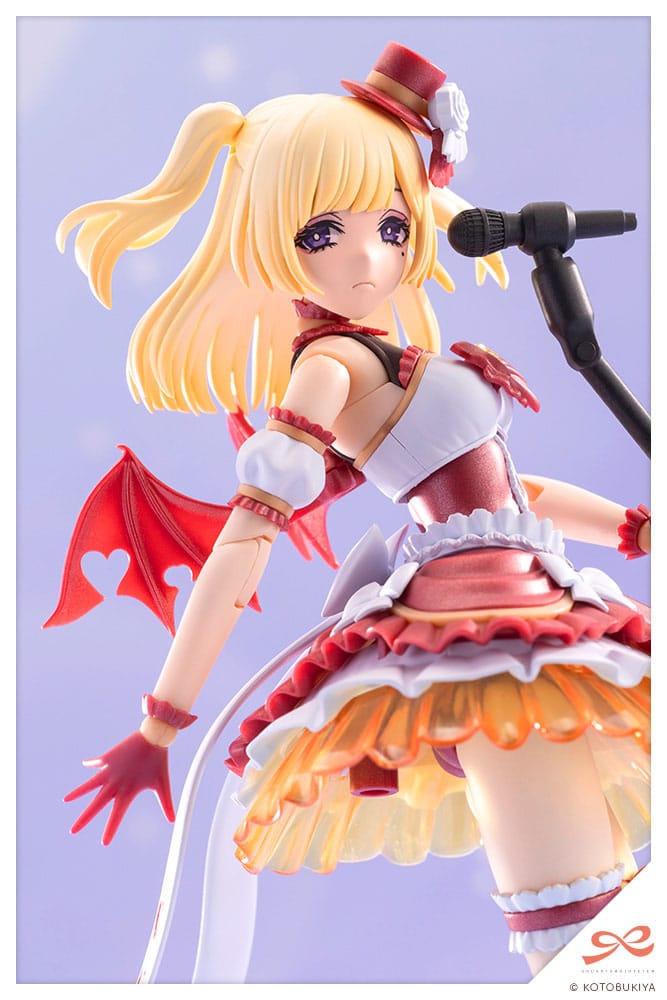 Sousai Shojo Teien Plastic Model Kit 1/10 Yue Kisaragi Diva Costume Dreaming Style Strawberry Moon 16 cm Image 12