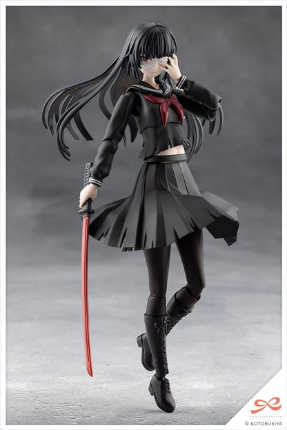 Sousai Shojo Teien Plastic Model Kit 1/10 Kuon Yakushiji Maria Kagaribi Damage Ver. 16 cm Image 2