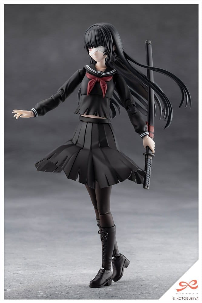 Sousai Shojo Teien Plastic Model Kit 1/10 Kuon Yakushiji Maria Kagaribi Damage Ver. 16 cm Image 3