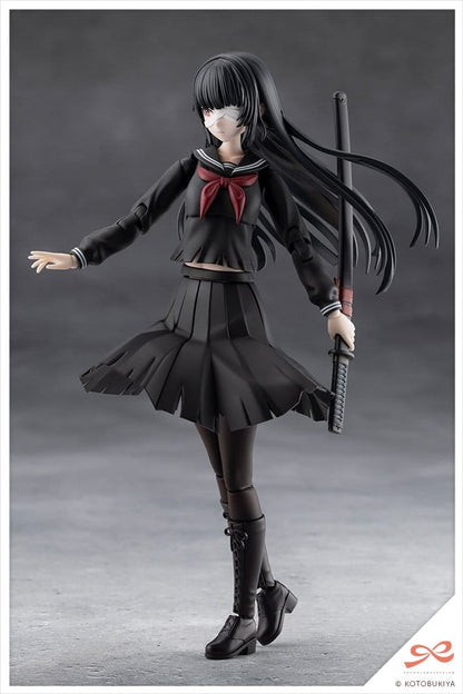Sousai Shojo Teien Plastic Model Kit 1/10 Kuon Yakushiji Maria Kagaribi Damage Ver. 16 cm Image 3