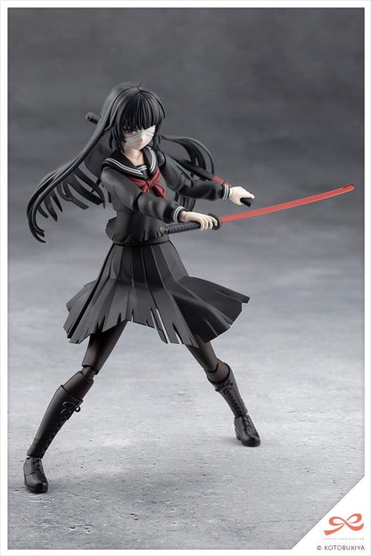 Sousai Shojo Teien Plastic Model Kit 1/10 Kuon Yakushiji Maria Kagaribi Damage Ver. 16 cm Image 5