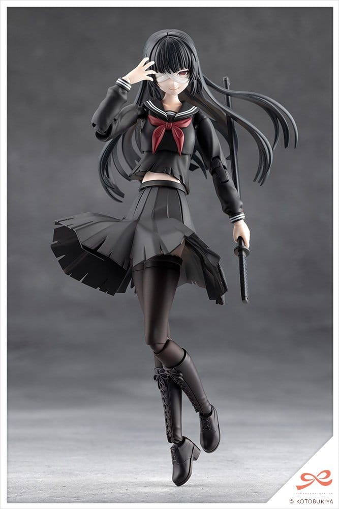 Sousai Shojo Teien Plastic Model Kit 1/10 Kuon Yakushiji Maria Kagaribi Damage Ver. 16 cm Image 7
