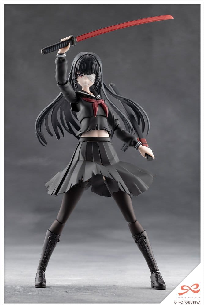 Sousai Shojo Teien Plastic Model Kit 1/10 Kuon Yakushiji Maria Kagaribi Damage Ver. 16 cm Image 9