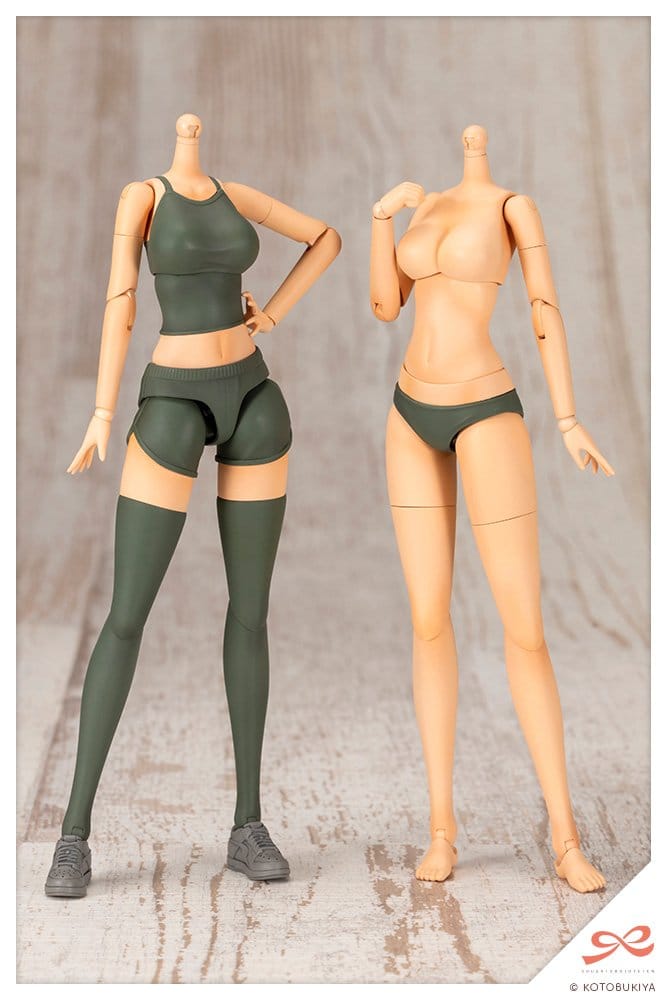 Sousai Shojo Teien Plastic Model Kit 1/10 Training Wolf 16 cm Image 2