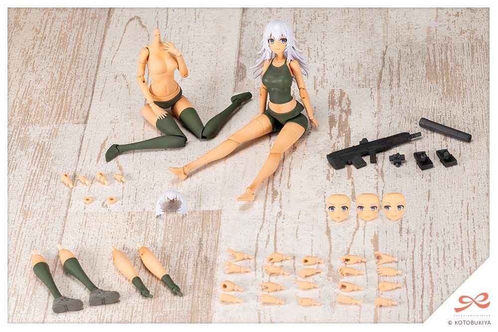 Sousai Shojo Teien Plastic Model Kit 1/10 Training Wolf 16 cm Image 9