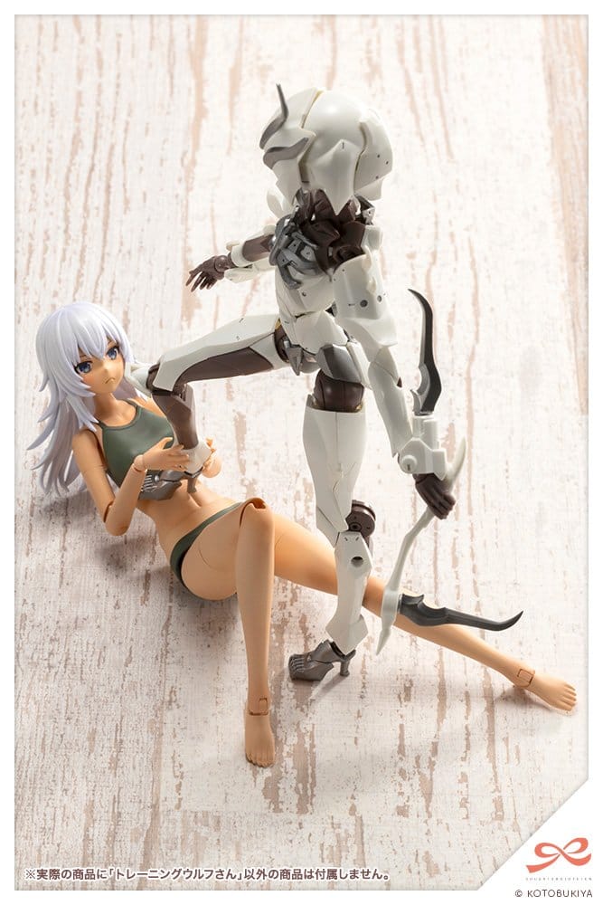 Sousai Shojo Teien Plastic Model Kit 1/10 Training Wolf 16 cm Image 11