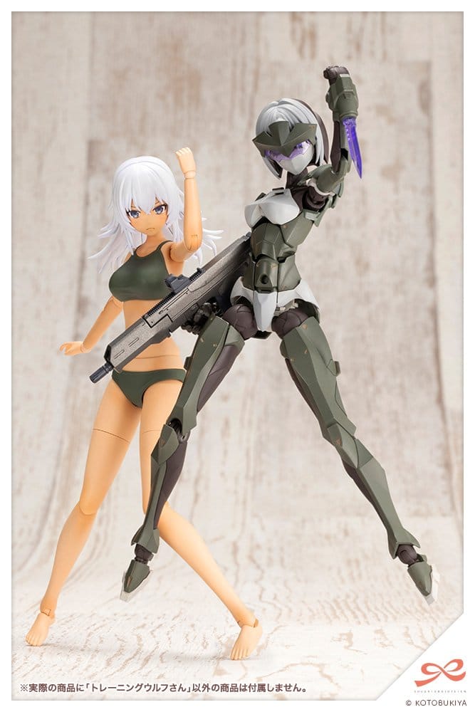 Sousai Shojo Teien Plastic Model Kit 1/10 Training Wolf 16 cm Image 12