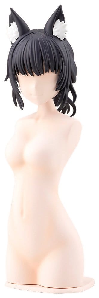 Sousai Shojo Teien Model Kit Zubehör-Set Arranged Wigs Animal Ears Messy Bun Fox 9 cm Image 1