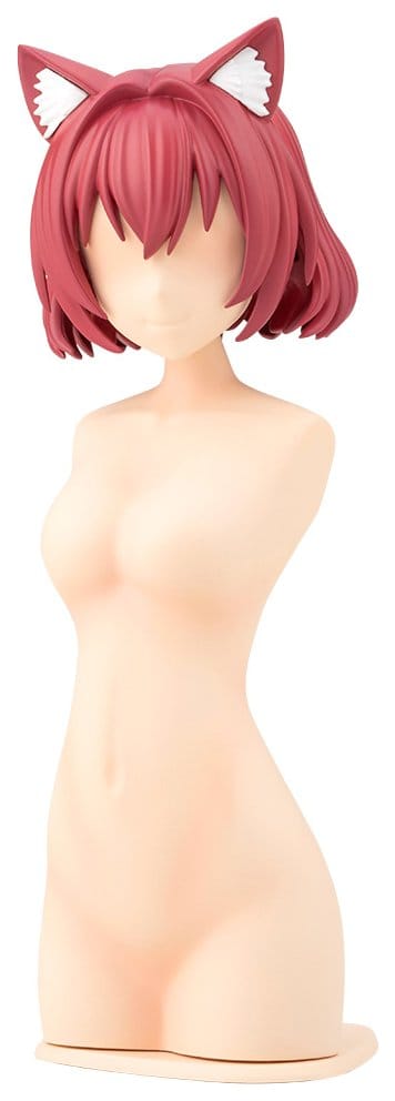 Sousai Shojo Teien Model Kit Zubehör-Set Arranged Wigs Animal Ears Bob Cat 9 cm Image 1