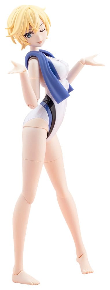 Sousaishojoteien Plastic Model Kit 1/10 Rui Saotome Touou High School Competitive Swimsuit Dreaming Style White Dolphin 16 cm Image 1