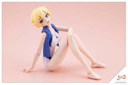 Sousaishojoteien Plastic Model Kit 1/10 Rui Saotome Touou High School Competitive Swimsuit Dreaming Style White Dolphin 16 cm Image 9