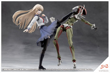 Sousai Shojo Teien Plastic Model Kit 1/10 Kuon Yakushiji Maria Kagaribi Damage Ver. School Girl Emulation 16 cm Image 9