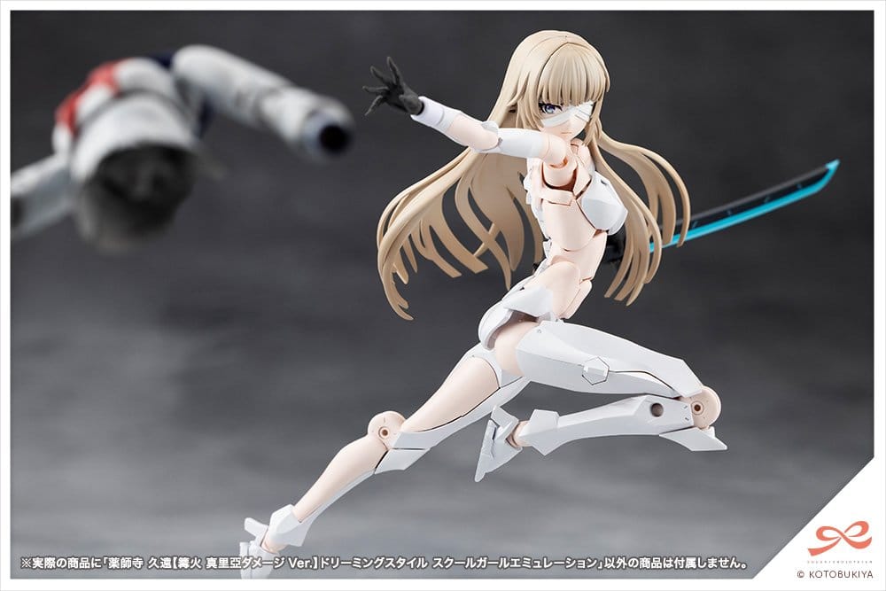 Sousai Shojo Teien Plastic Model Kit 1/10 Kuon Yakushiji Maria Kagaribi Damage Ver. School Girl Emulation 16 cm Image 11