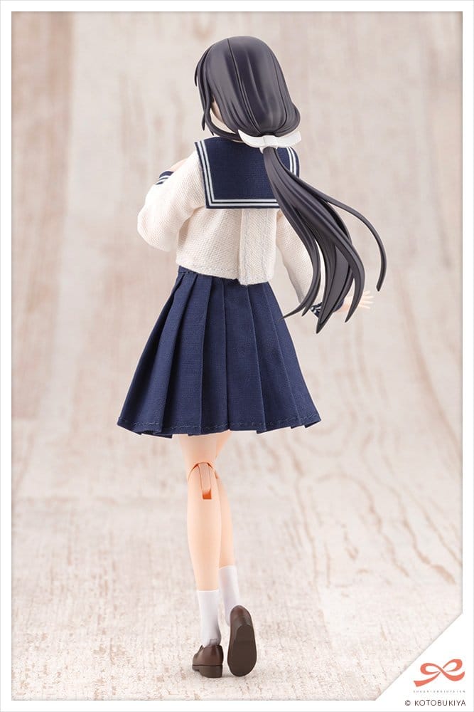 Sousaishojoteien Plastic Model Kit 1/10 Kiru Pla Kuon Yakushiji Touou High School Uniform 16 cm Image 12