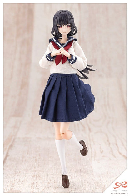 Sousaishojoteien Plastic Model Kit 1/10 Kiru Pla Kuon Yakushiji Touou High School Uniform 16 cm Image 13