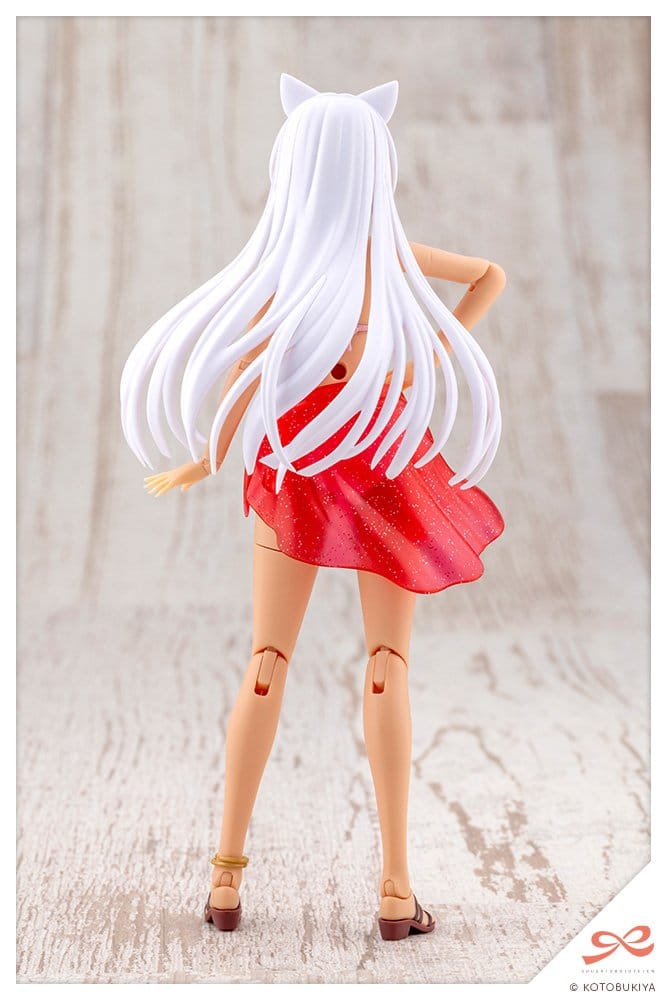 Sousaishojoteien Plastic Model Kit 1/10 Animal Ears Emulator Swim Style Dreaming Style Twilight Cat 17 cm Image 7