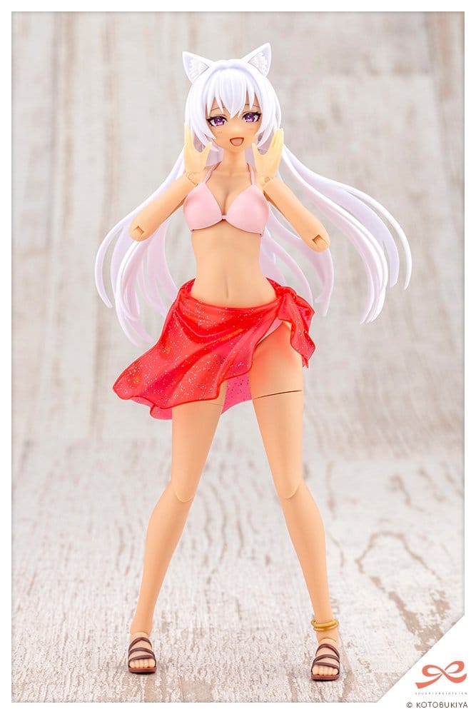 Sousaishojoteien Plastic Model Kit 1/10 Animal Ears Emulator Swim Style Dreaming Style Twilight Cat 17 cm Image 8