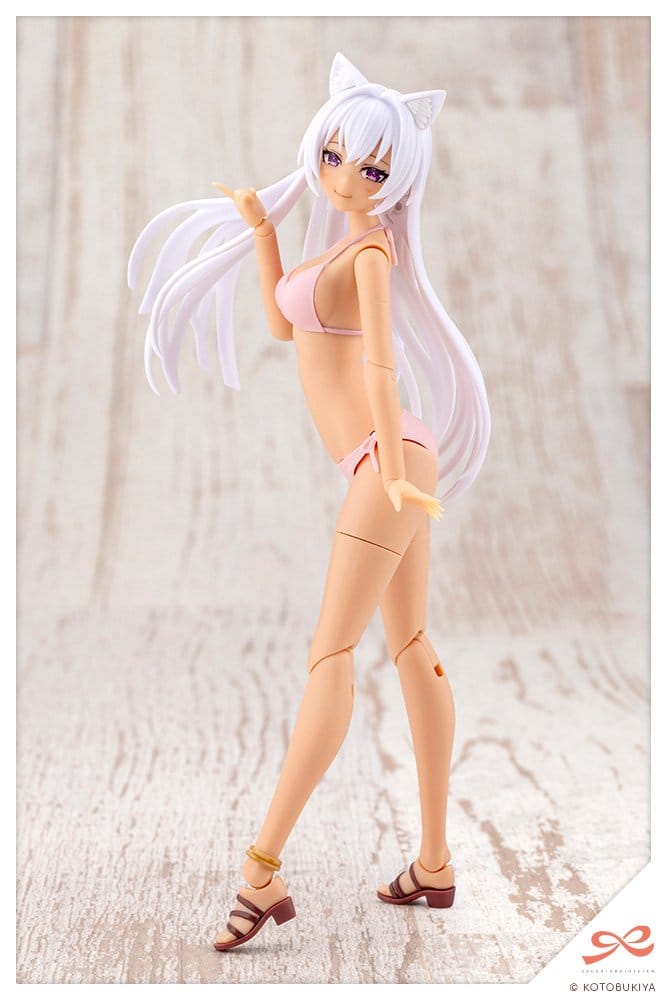 Sousaishojoteien Plastic Model Kit 1/10 Animal Ears Emulator Swim Style Dreaming Style Twilight Cat 17 cm Image 9