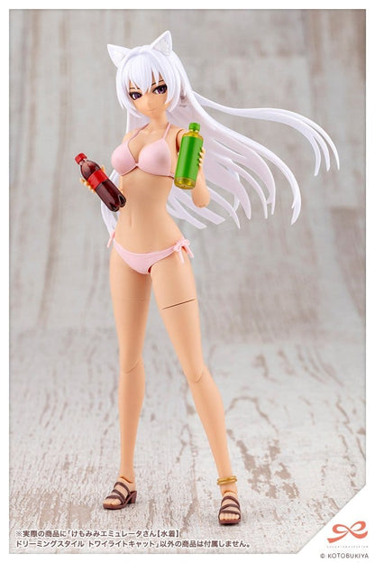 Sousaishojoteien Plastic Model Kit 1/10 Animal Ears Emulator Swim Style Dreaming Style Twilight Cat 17 cm Image 16