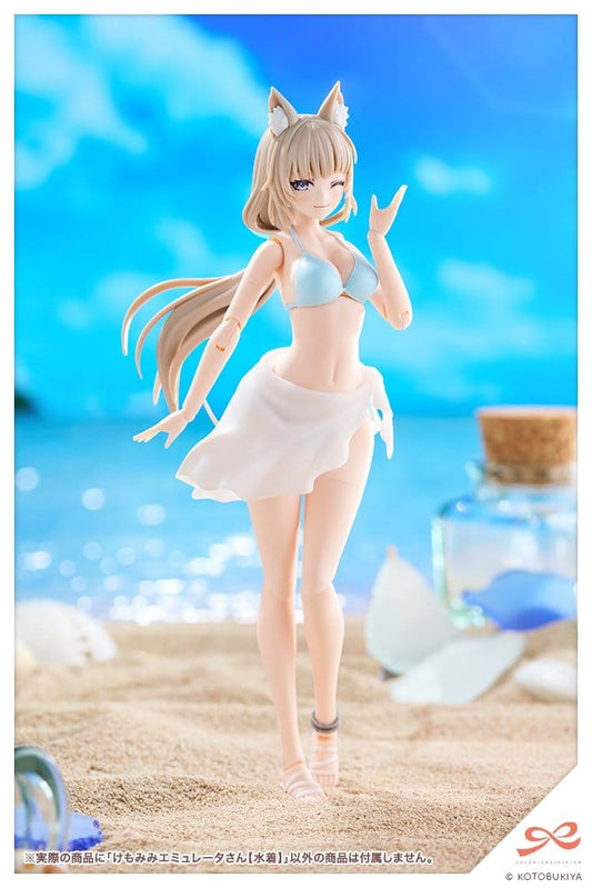 Sousaishojoteien Plastic Model Kit 1/10 Animal Ears Emulator Swim Style 17 cm Image 2
