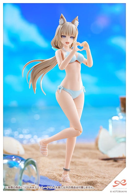 Sousaishojoteien Plastic Model Kit 1/10 Animal Ears Emulator Swim Style 17 cm Image 3