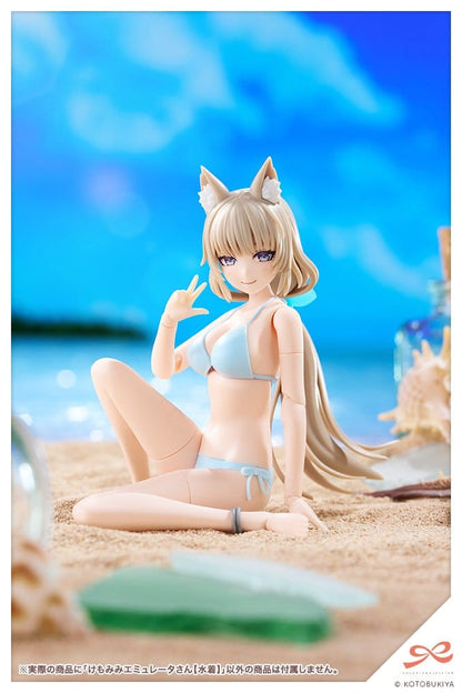 Sousaishojoteien Plastic Model Kit 1/10 Animal Ears Emulator Swim Style 17 cm Image 4