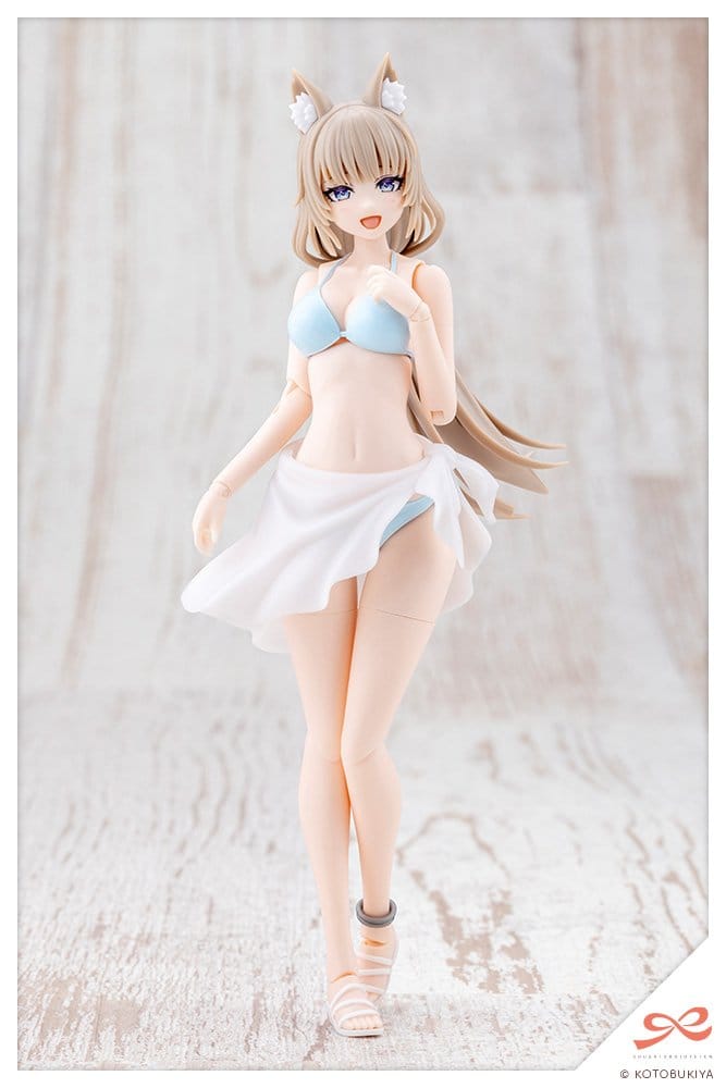 Sousaishojoteien Plastic Model Kit 1/10 Animal Ears Emulator Swim Style 17 cm Image 6