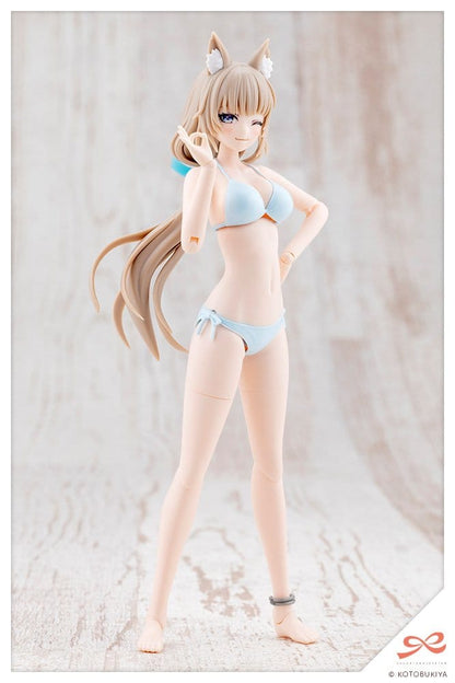 Sousaishojoteien Plastic Model Kit 1/10 Animal Ears Emulator Swim Style 17 cm Image 8