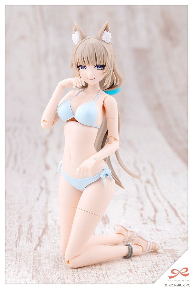 Sousaishojoteien Plastic Model Kit 1/10 Animal Ears Emulator Swim Style 17 cm Image 9