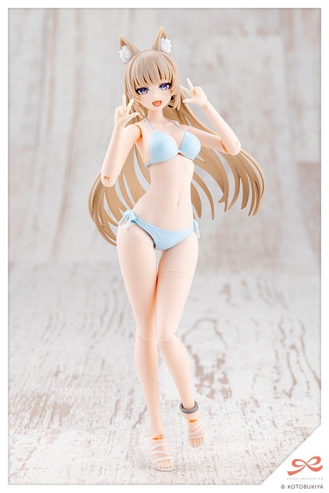 Sousaishojoteien Plastic Model Kit 1/10 Animal Ears Emulator Swim Style 17 cm Image 10