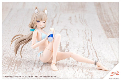 Sousaishojoteien Plastic Model Kit 1/10 Animal Ears Emulator Swim Style 17 cm Image 11