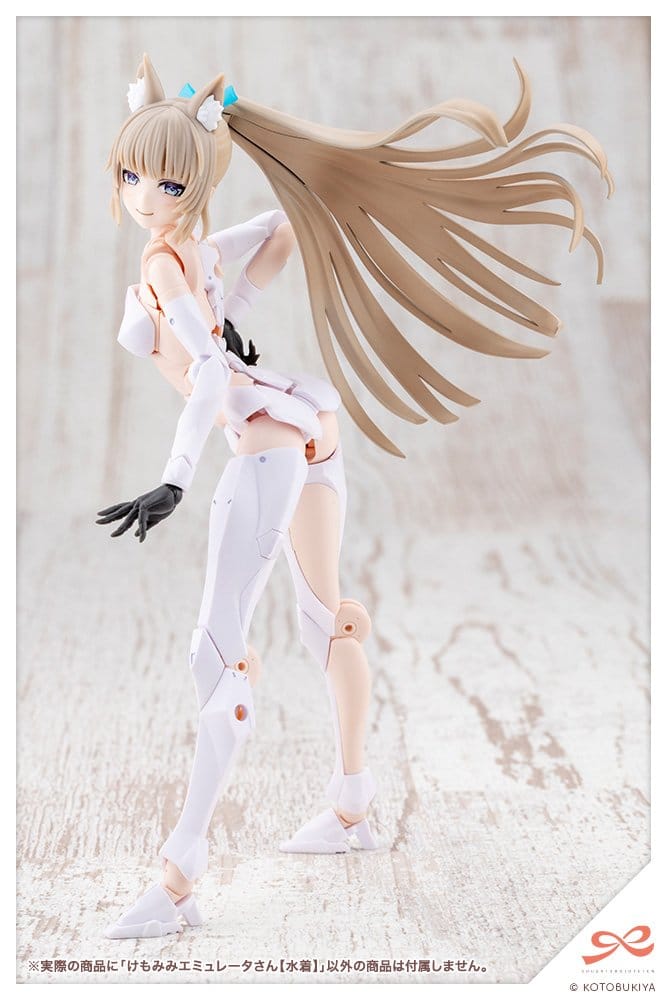 Sousaishojoteien Plastic Model Kit 1/10 Animal Ears Emulator Swim Style 17 cm Image 13